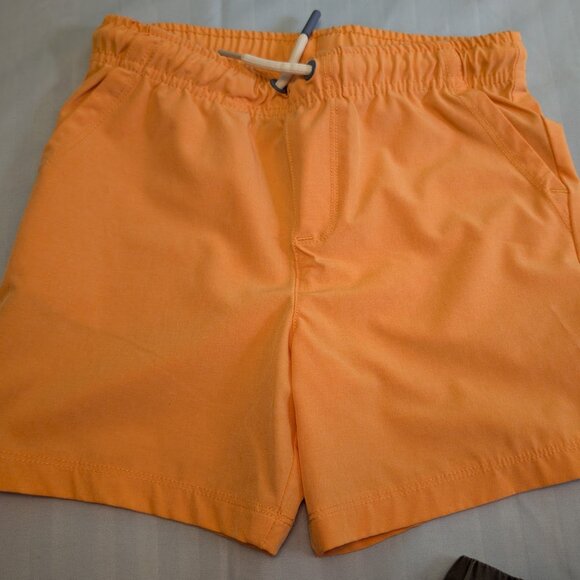 Tommy Bahama 5T Toddler Kids Orange Polyester Spandex Shorts Drawstring - Picture 1 of 4
